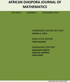 African Diaspora Journal of Mathematics