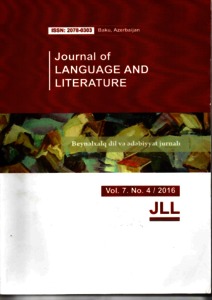 Journal of Language and Literature